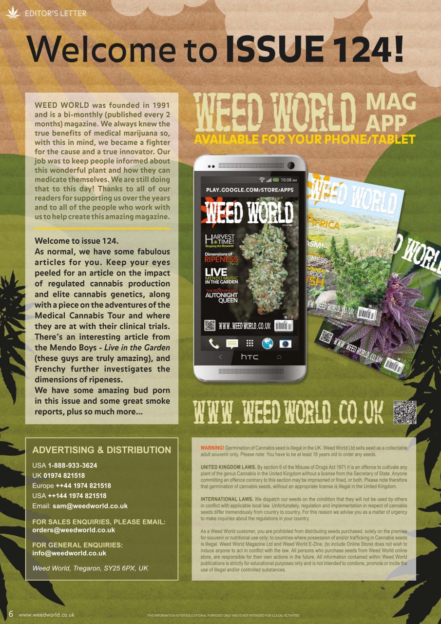 Weed World Preview Pages