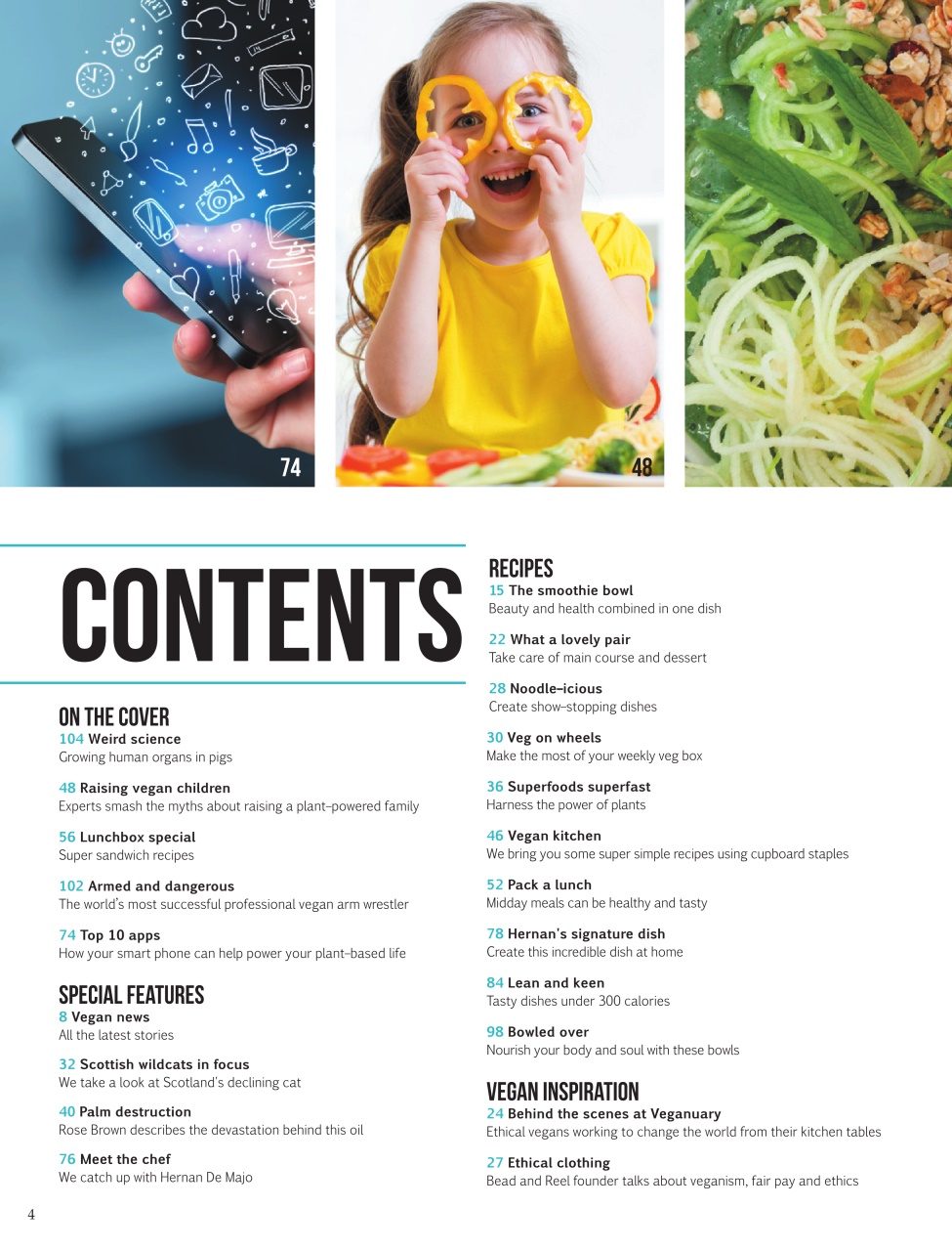 Vegan Life Preview Pages