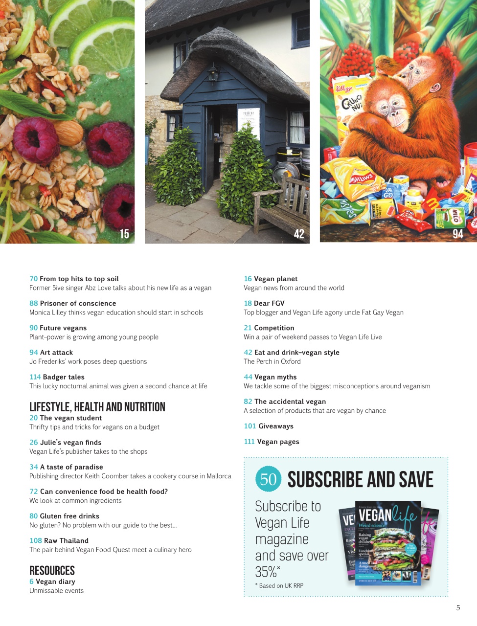 Vegan Life Preview Pages