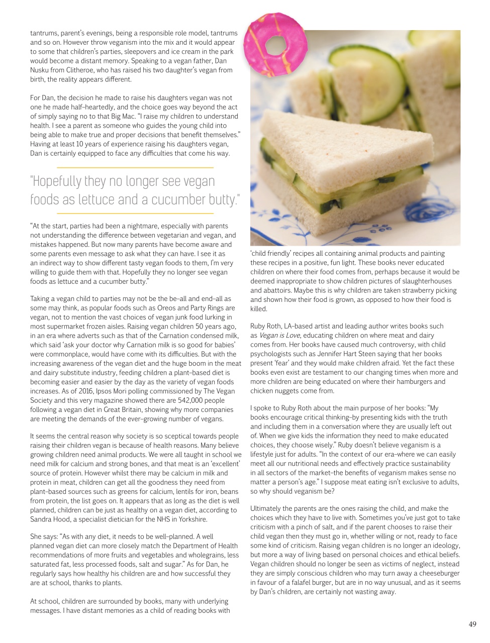 Vegan Life Preview Pages