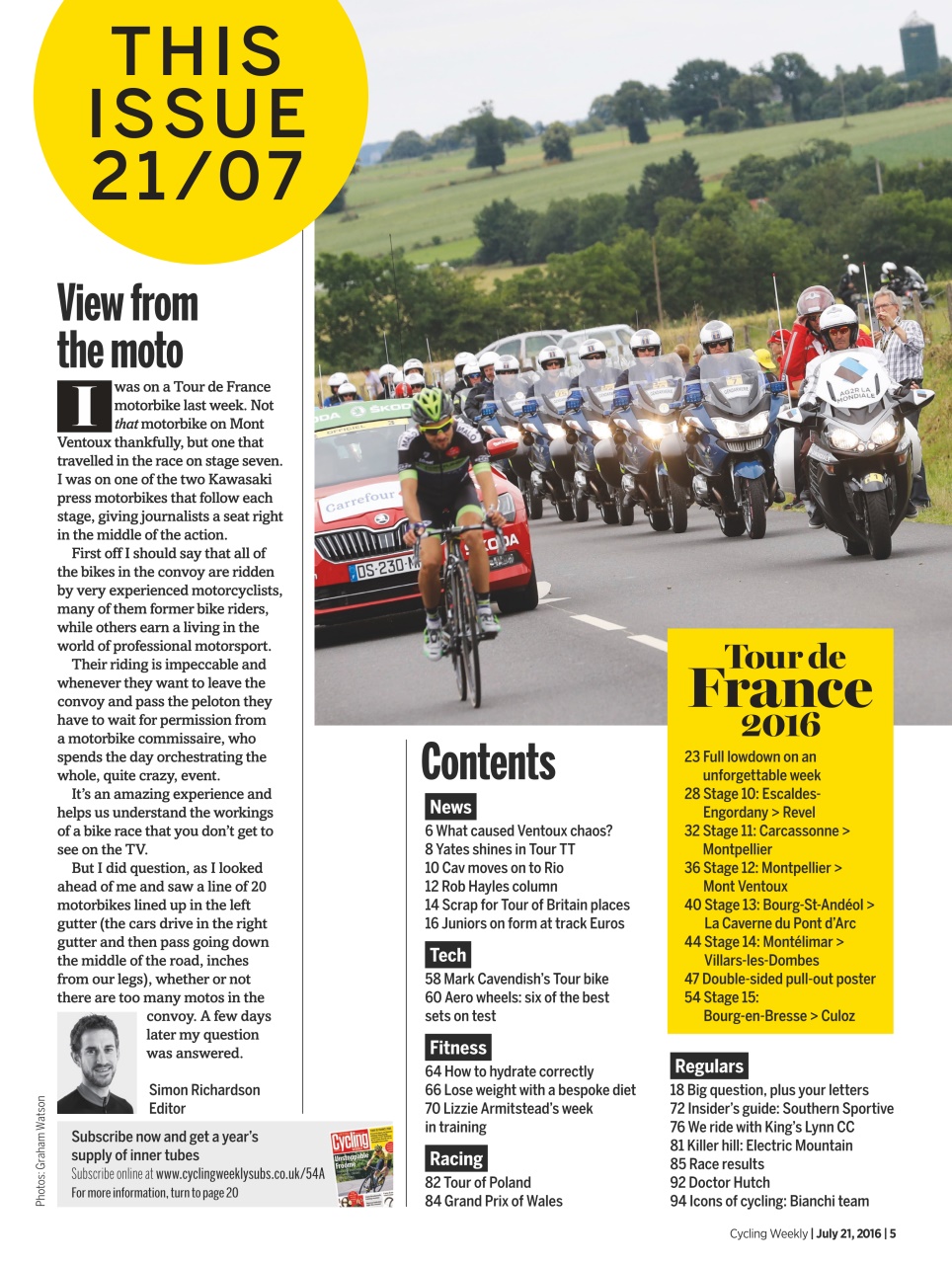 Cycling Weekly Preview Pages