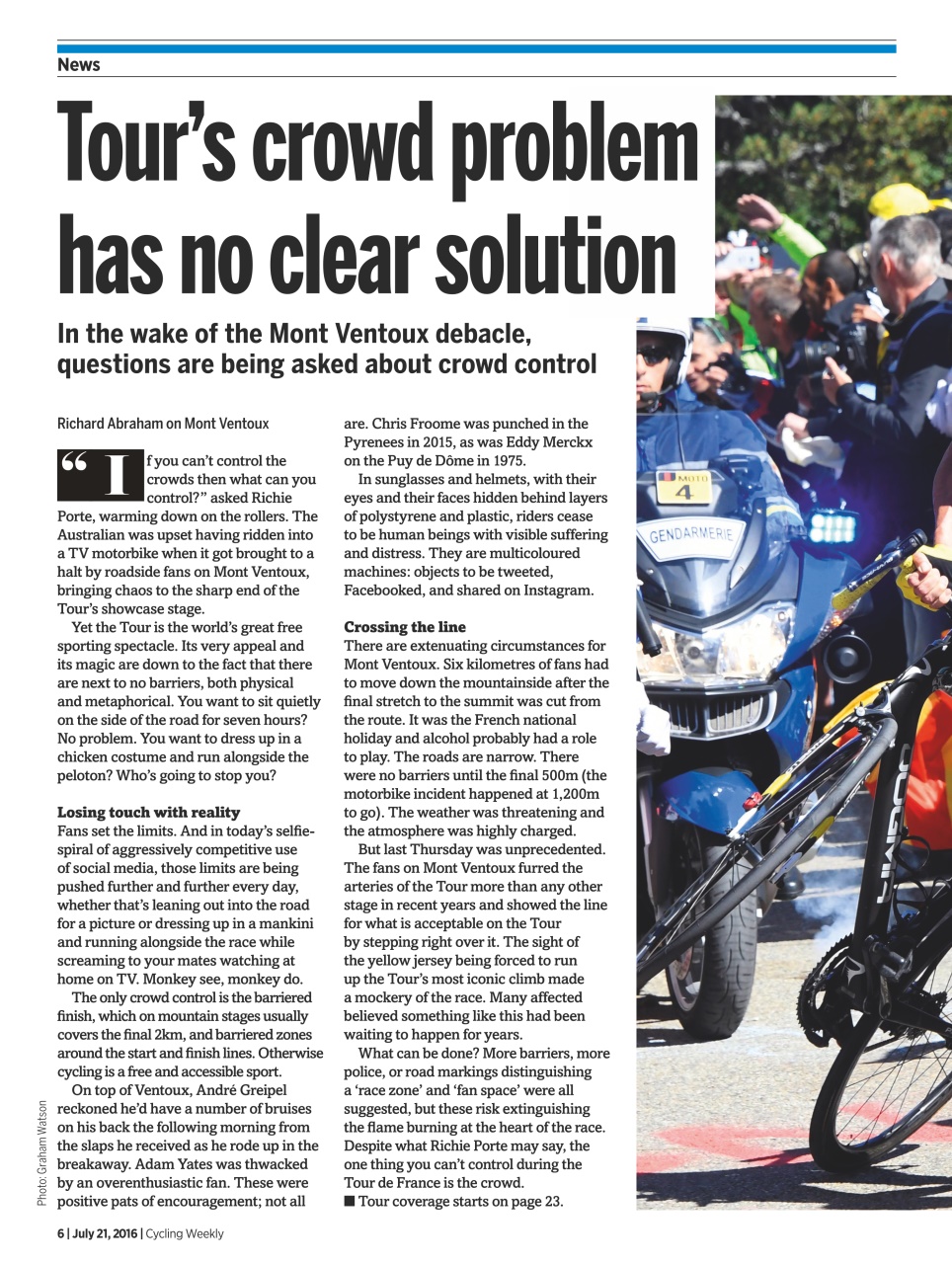 Cycling Weekly Preview Pages