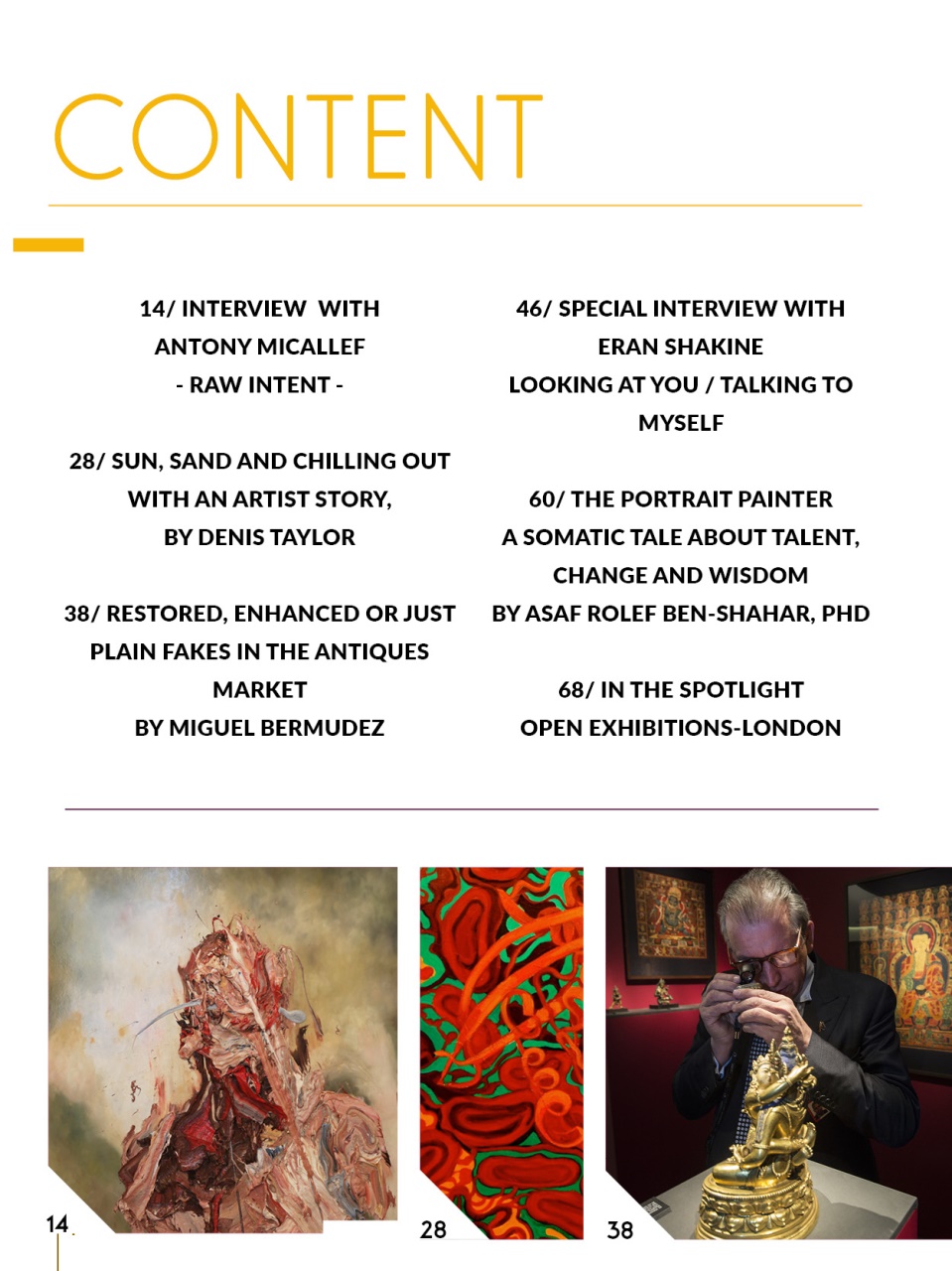 Art Market Magazine Preview Pages