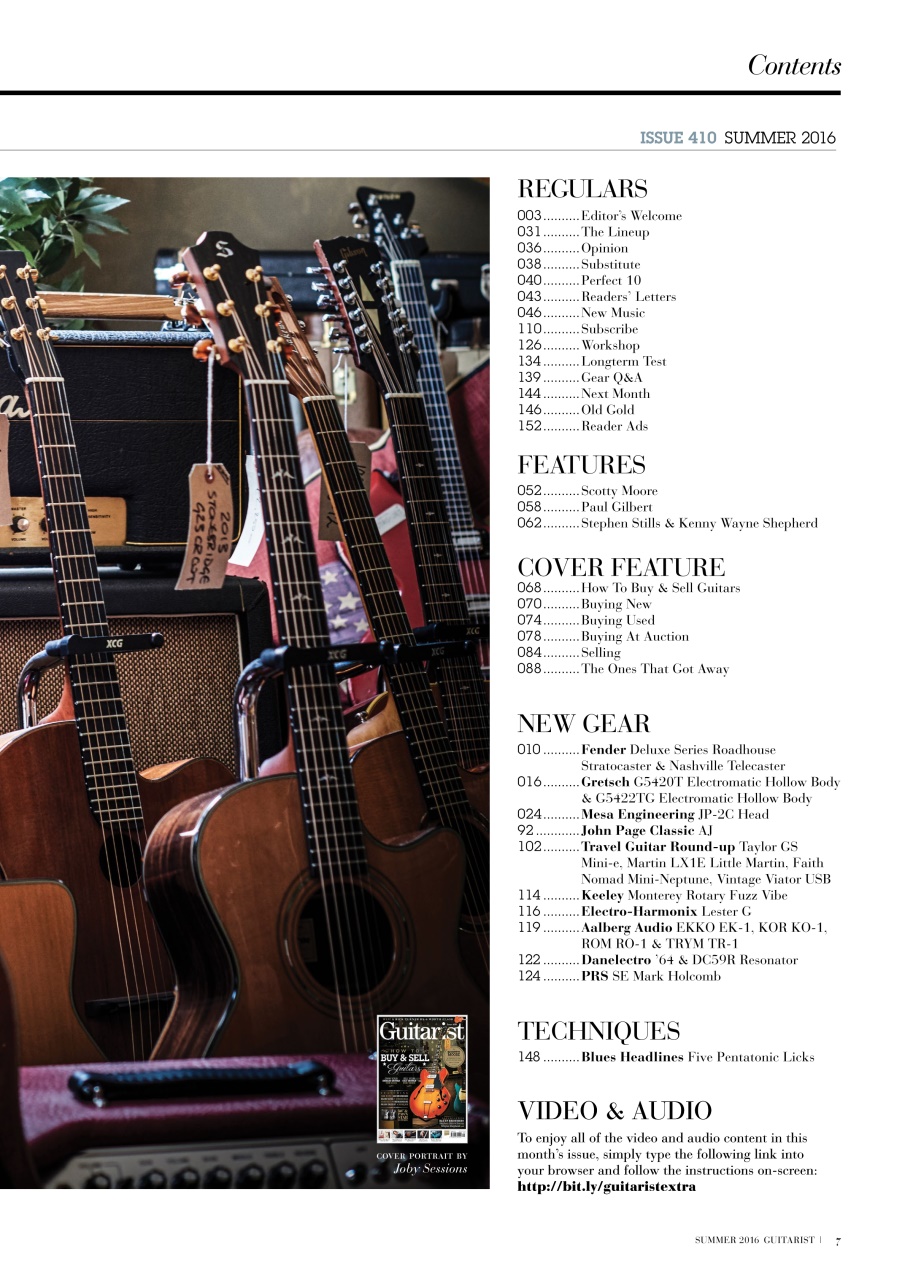 Guitarist Preview Pages