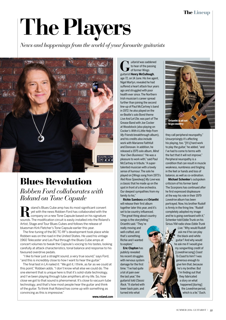 Guitarist Preview Pages