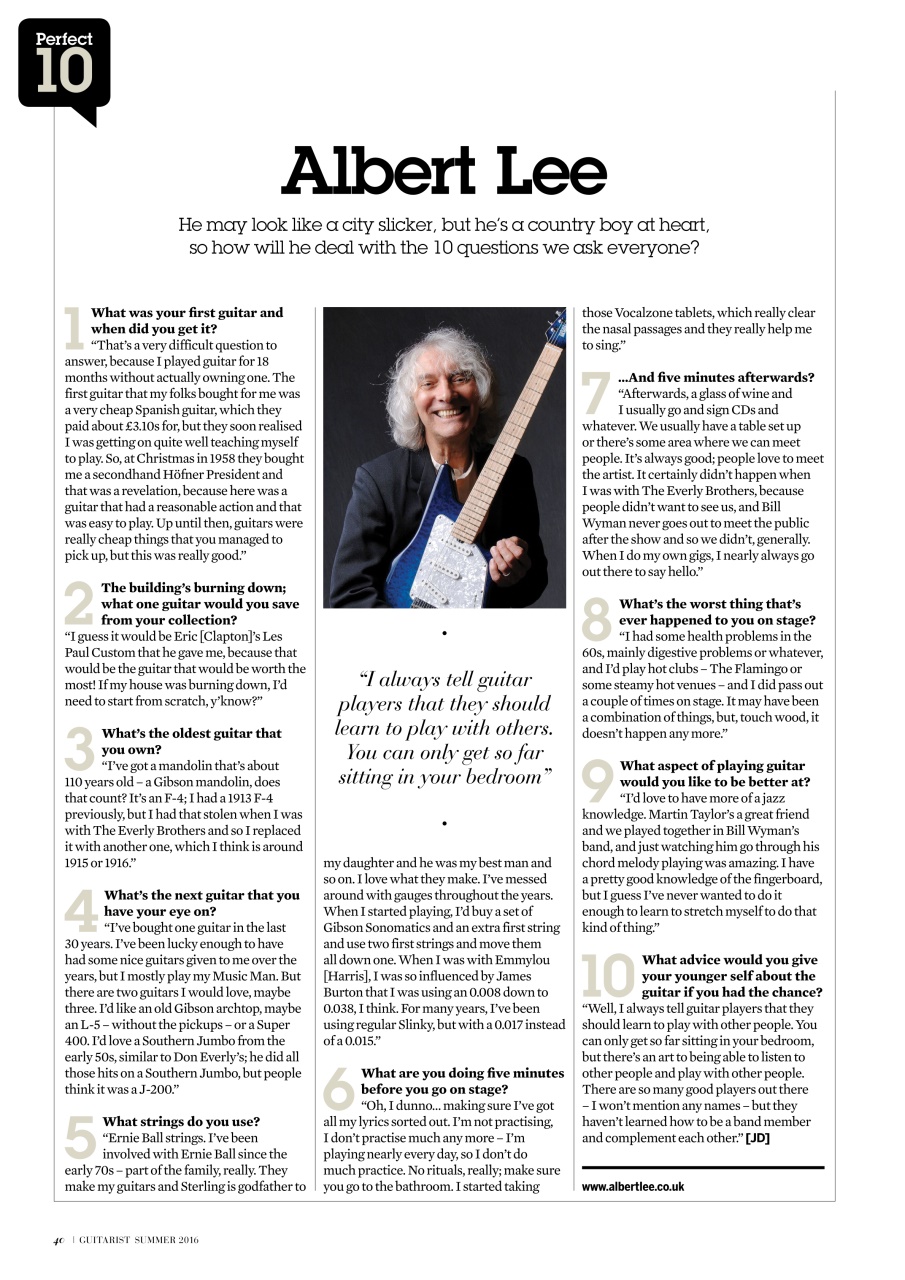Guitarist Preview Pages