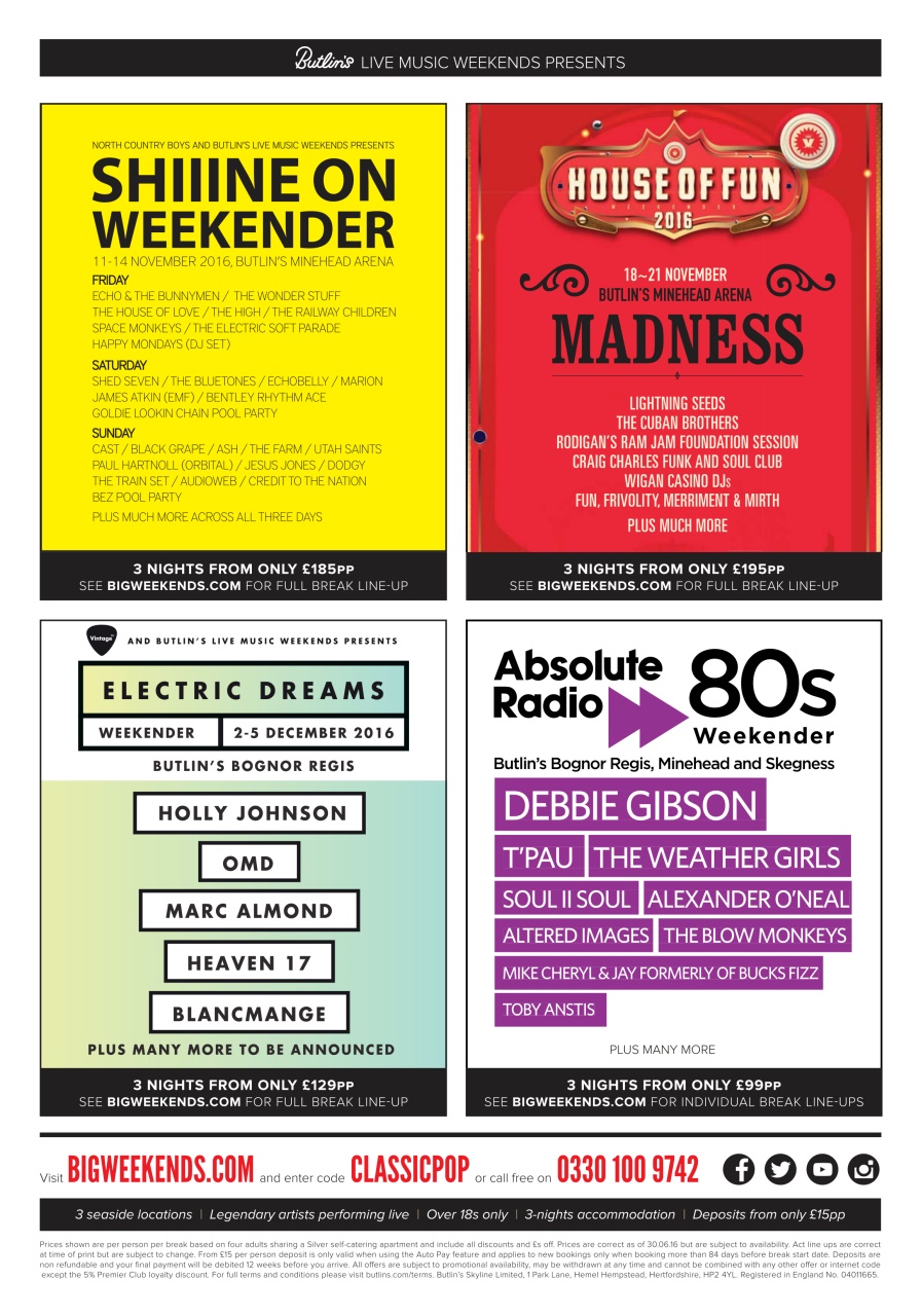 Classic Pop Preview Pages