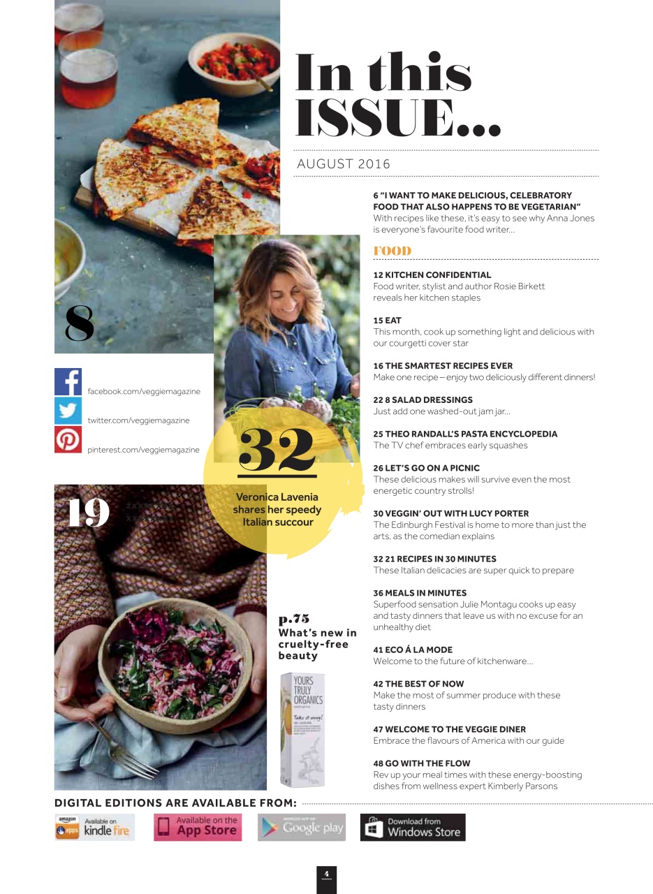 Veggie Magazine Preview Pages