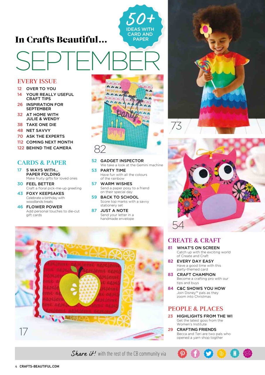 Crafts Beautiful Preview Pages