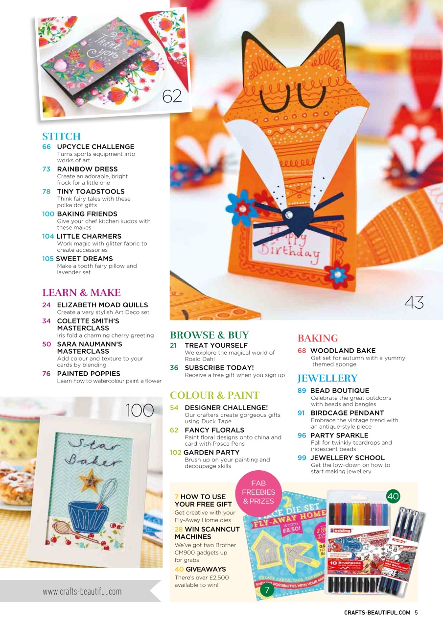 Crafts Beautiful Preview Pages