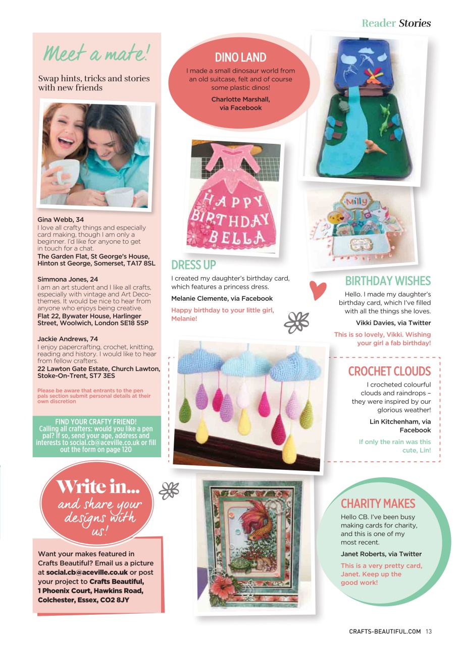 Crafts Beautiful Preview Pages