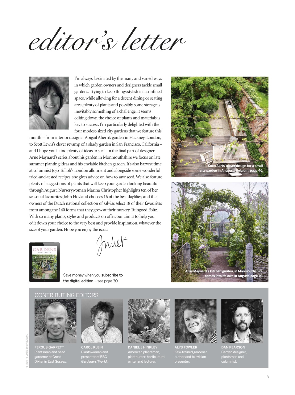 Gardens Illustrated Preview Pages
