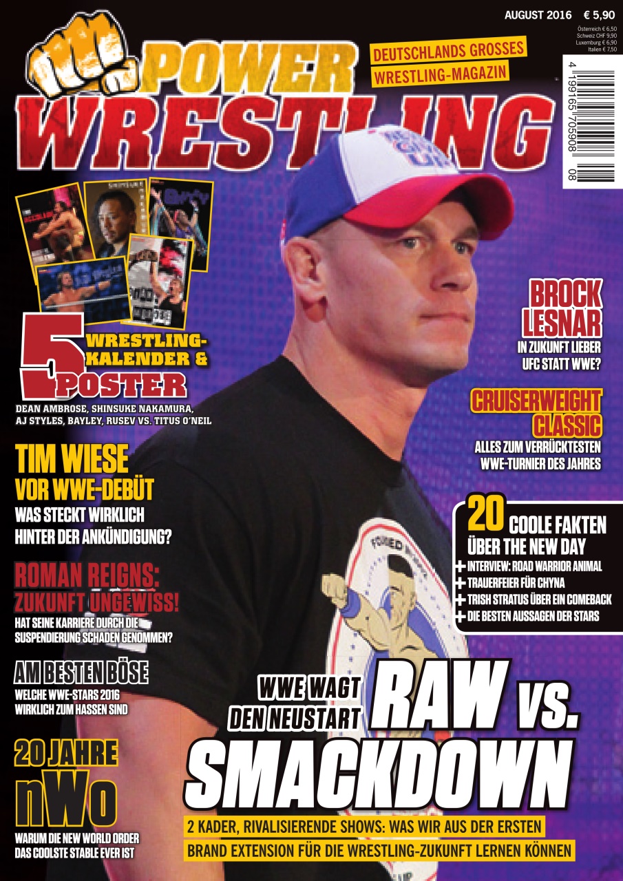 Power-Wrestling Preview Pages