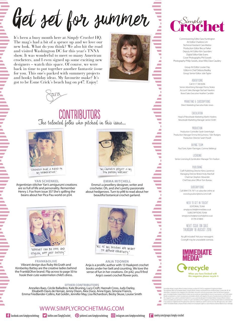 Simply Crochet Preview Pages