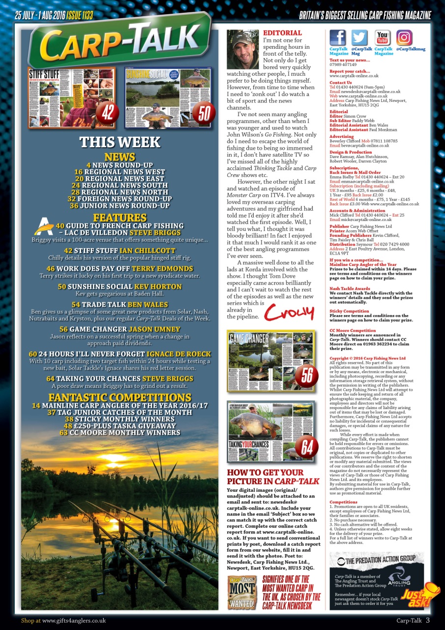 Carp-Talk Preview Pages