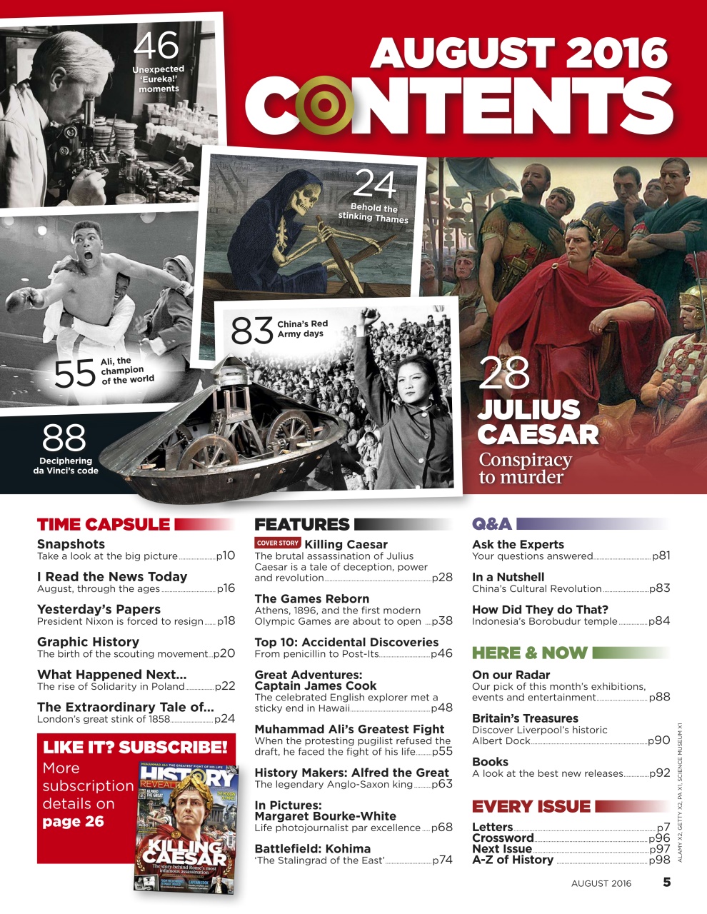 BBC History Revealed Magazine Preview Pages