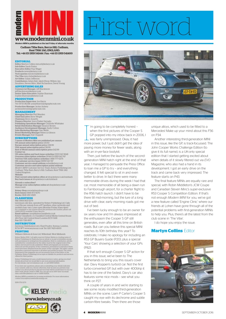 Performance Mini Preview Pages