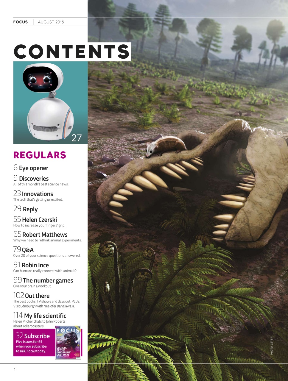 BBC Science Focus Magazine Preview Pages