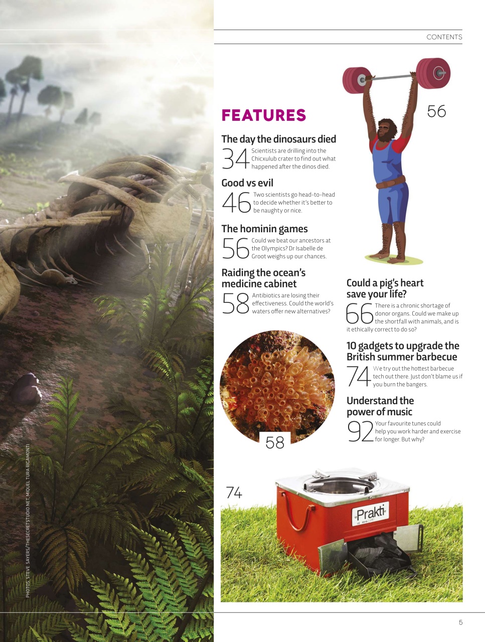 BBC Science Focus Magazine Preview Pages