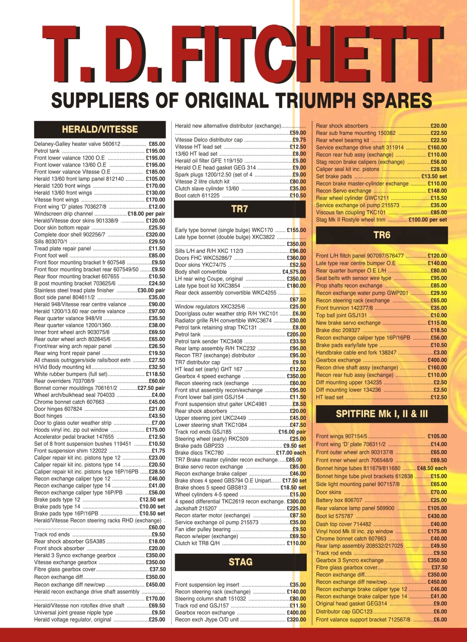 Triumph World Preview Pages