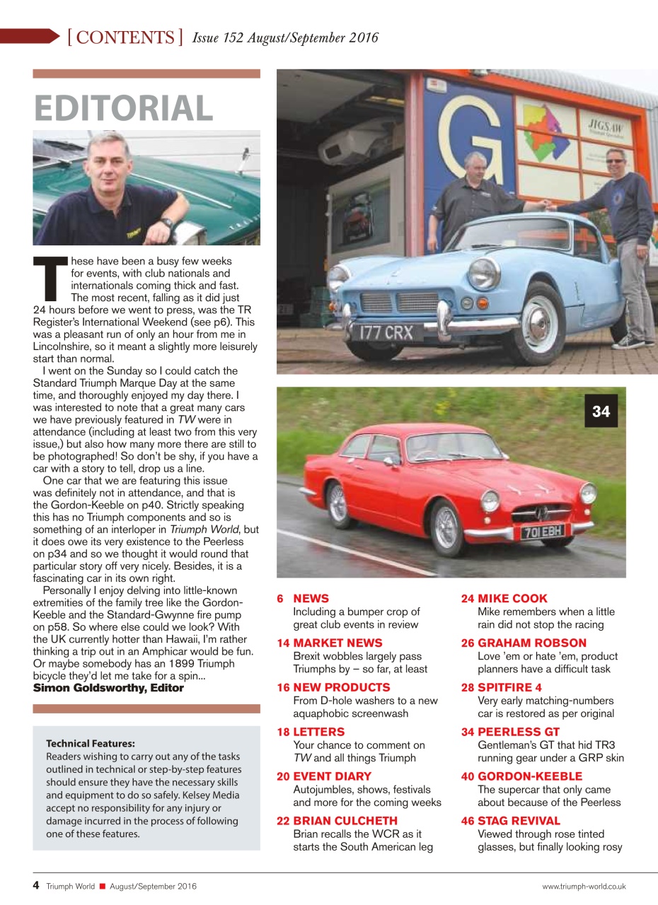 Triumph World Preview Pages