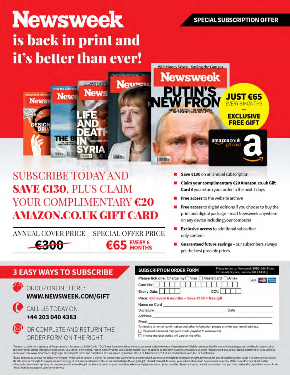 Newsweek International Preview Pages