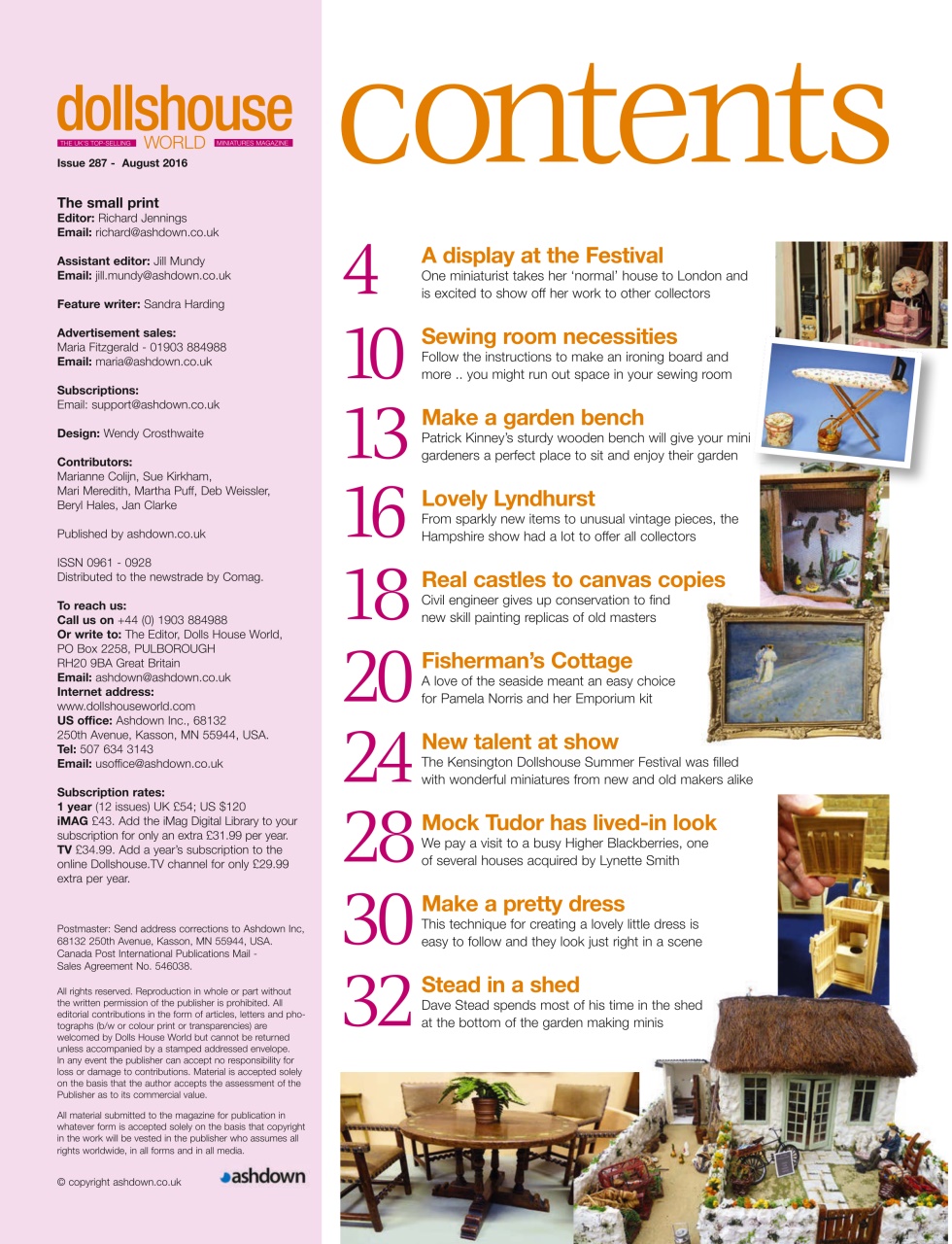 Dolls House World Preview Pages