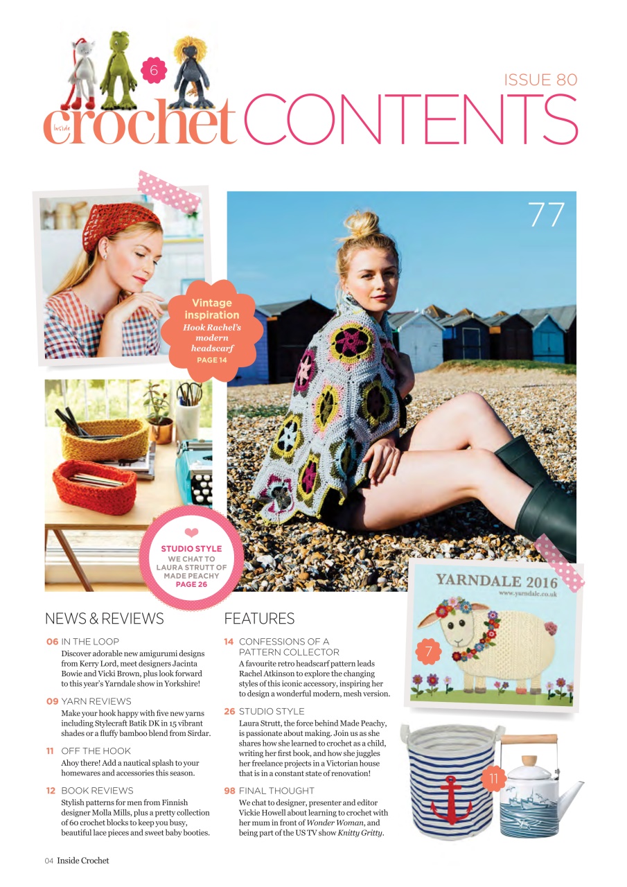 Inside Crochet Preview Pages