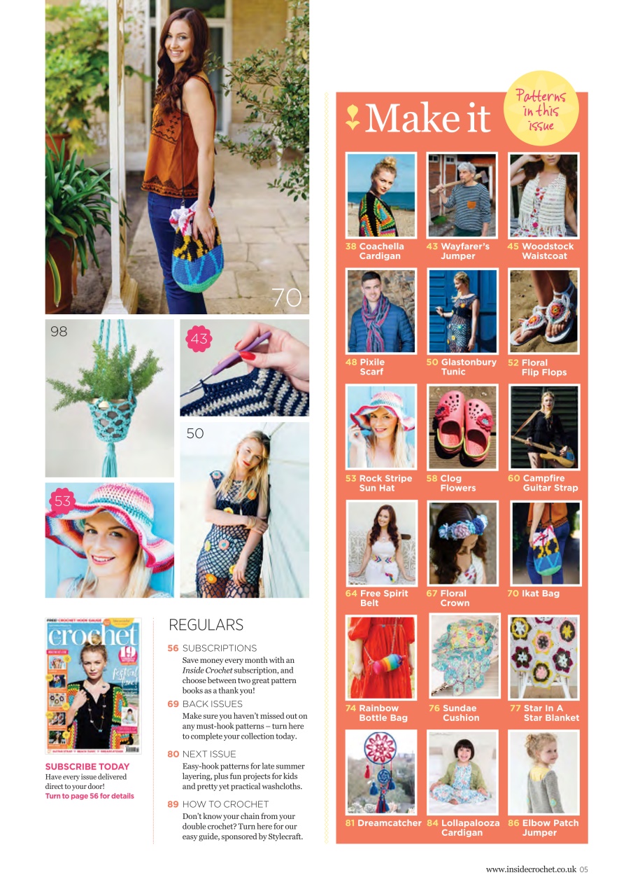 Inside Crochet Preview Pages