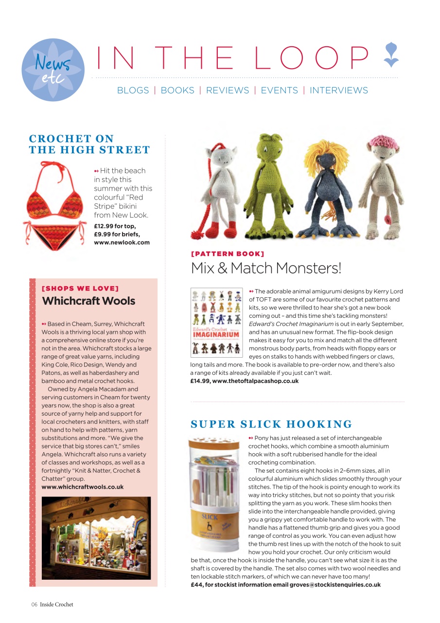 Inside Crochet Preview Pages