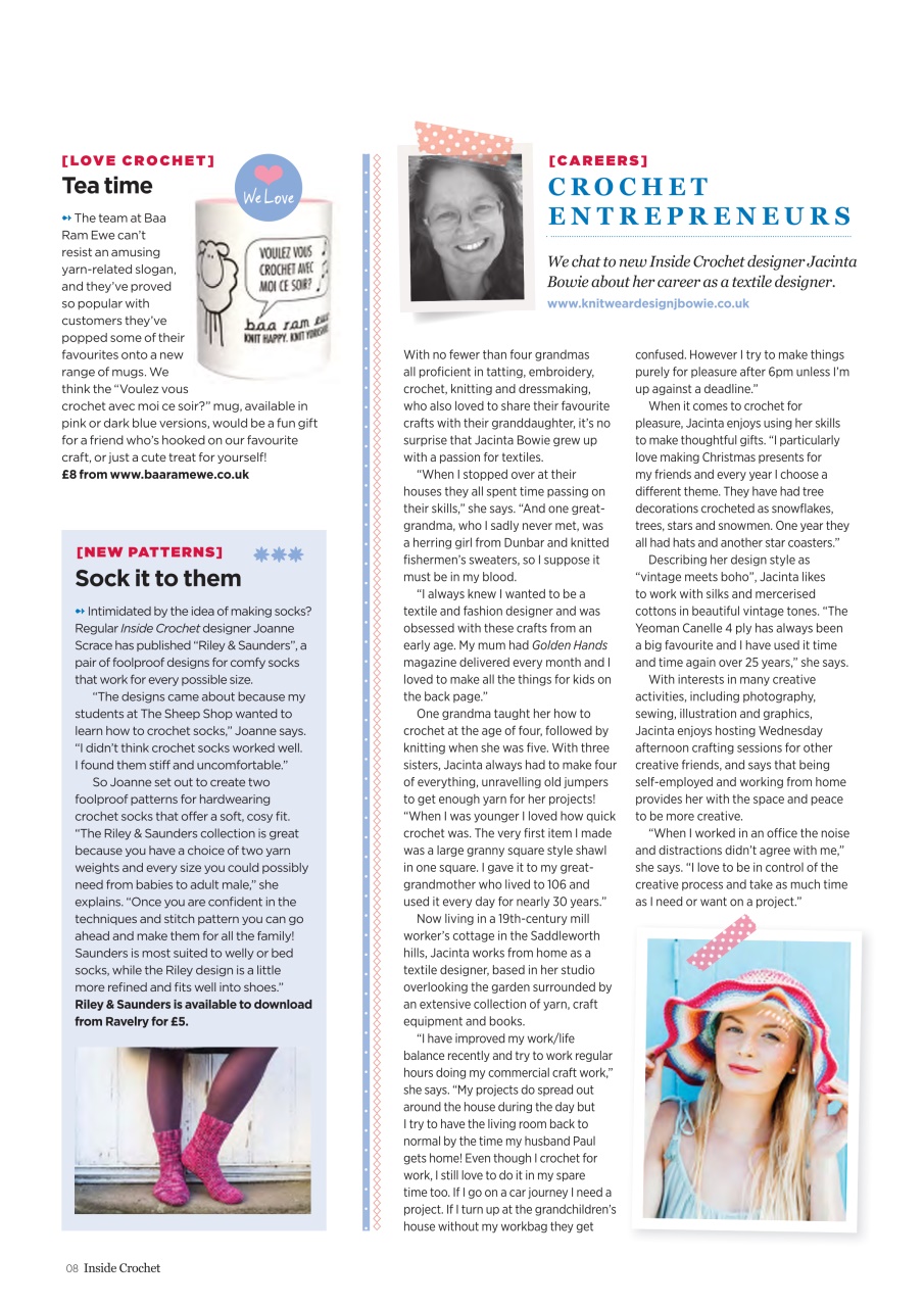 Inside Crochet Preview Pages