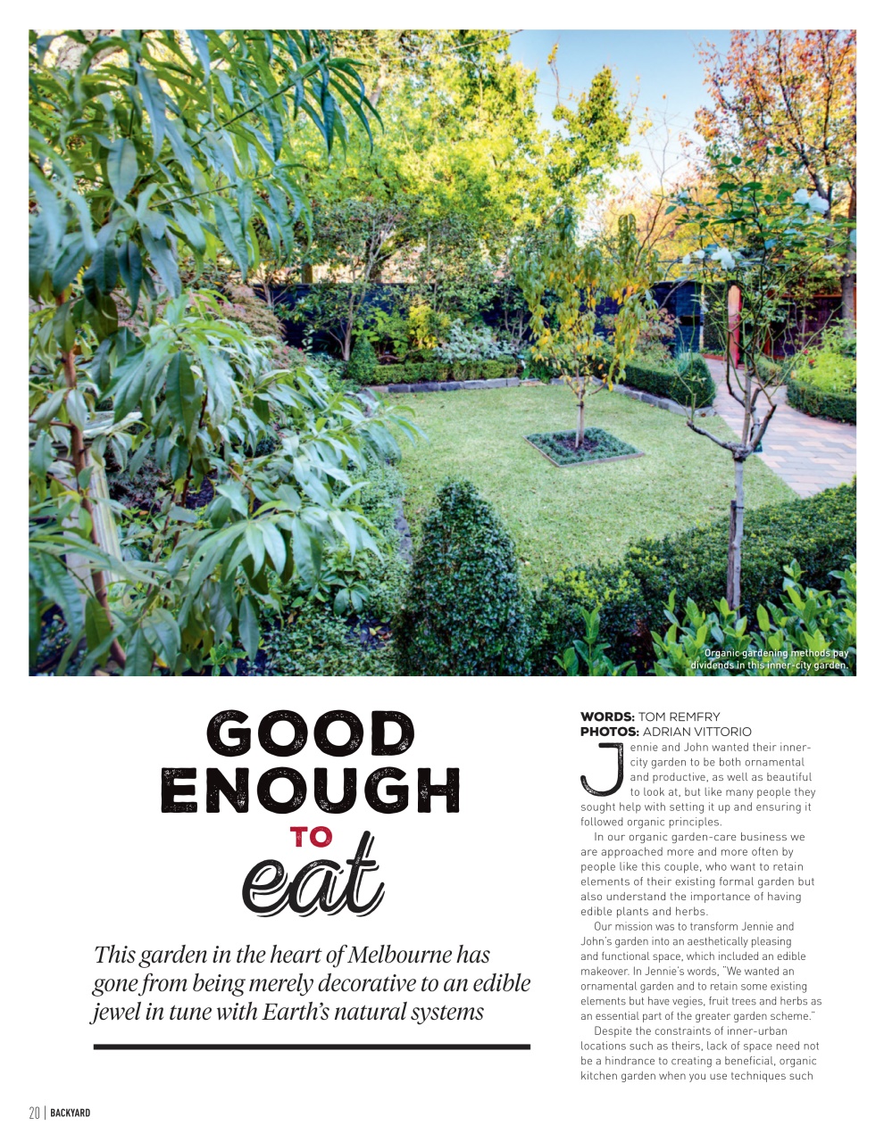 Backyard & Outdoor Living Preview Pages