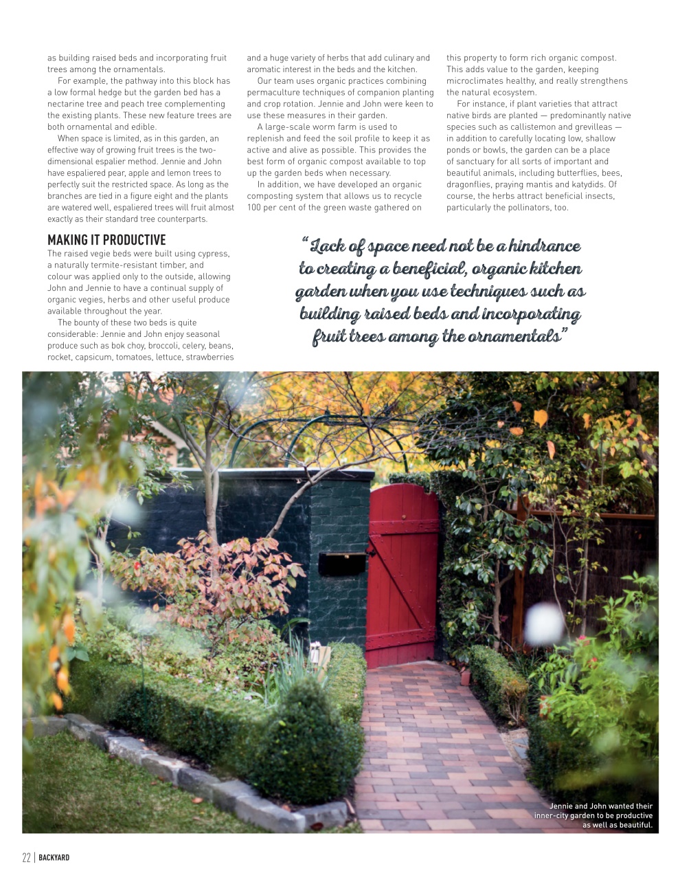 Backyard & Outdoor Living Preview Pages