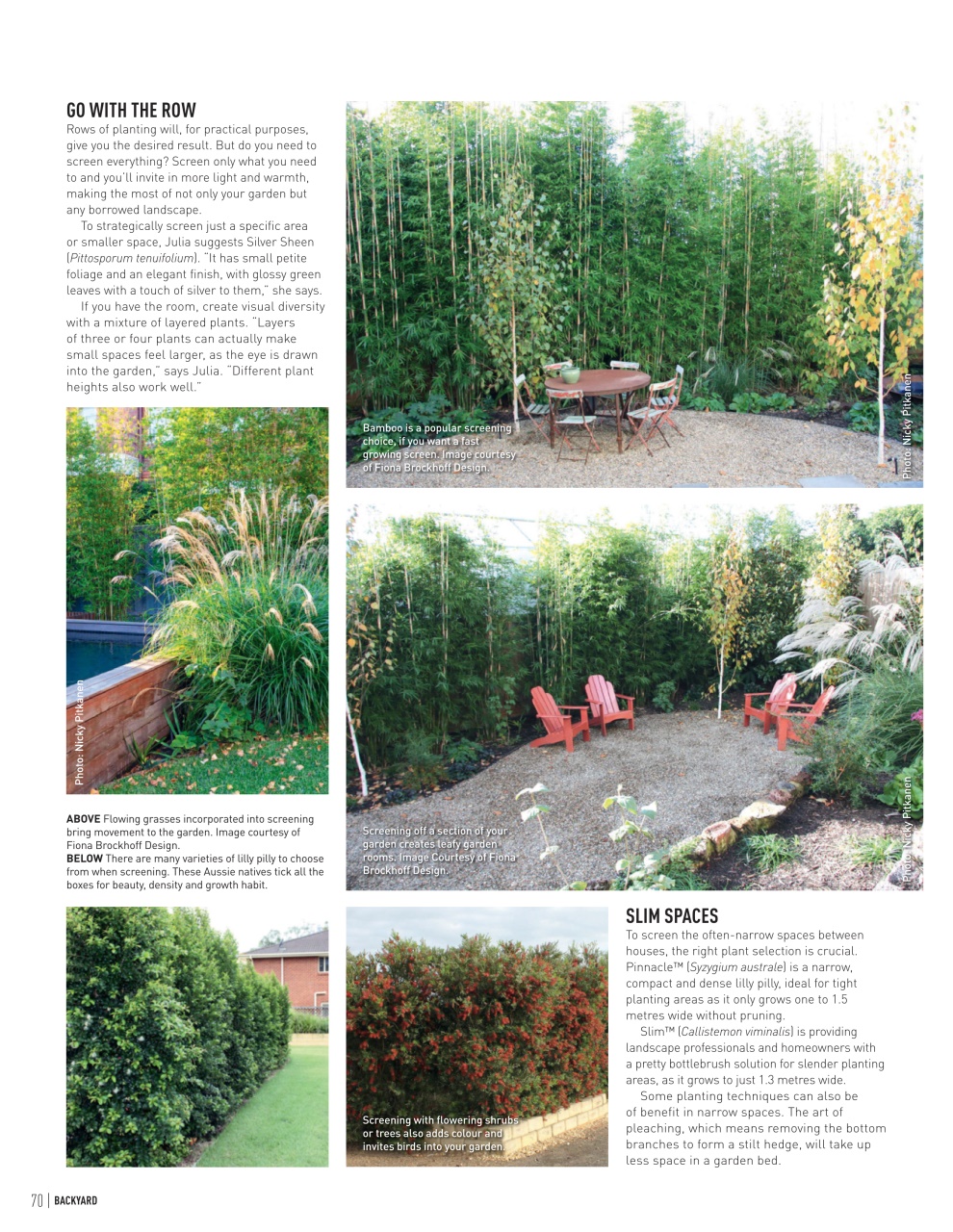 Backyard & Outdoor Living Preview Pages