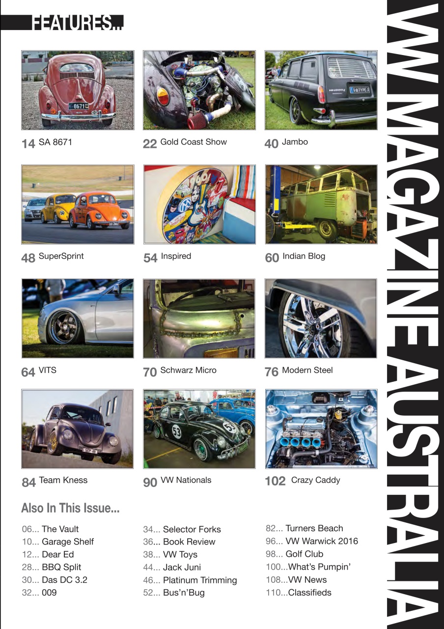 VW Magazine Australia Preview Pages