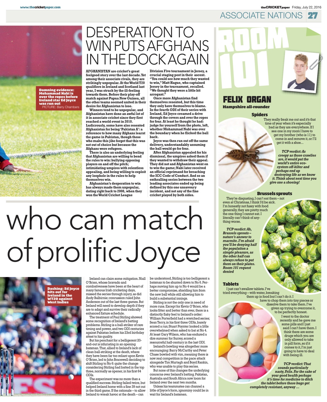 The Cricket Paper Preview Pages