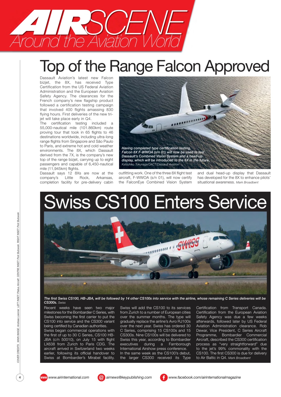 AIR International Preview Pages