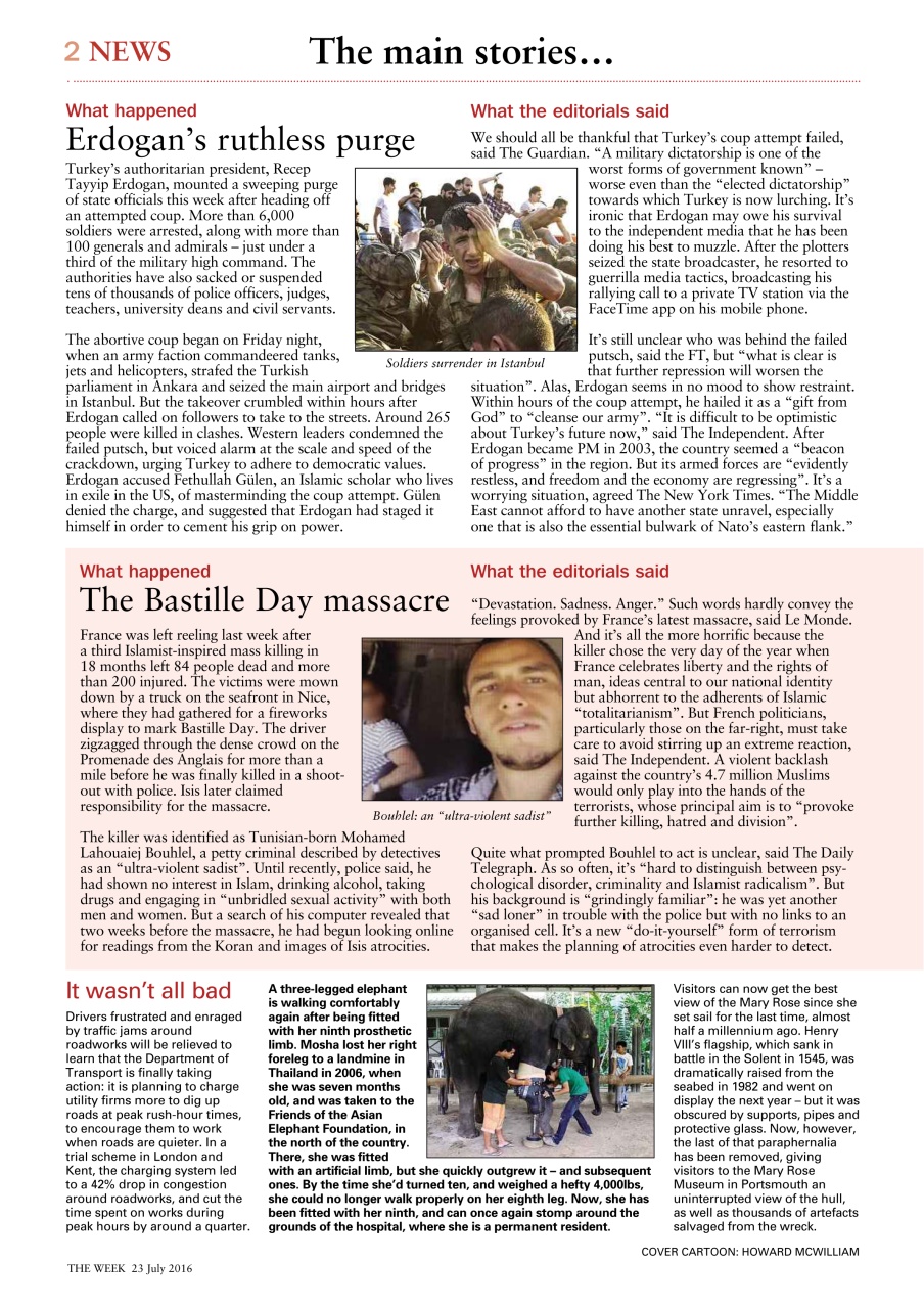 The Week Preview Pages