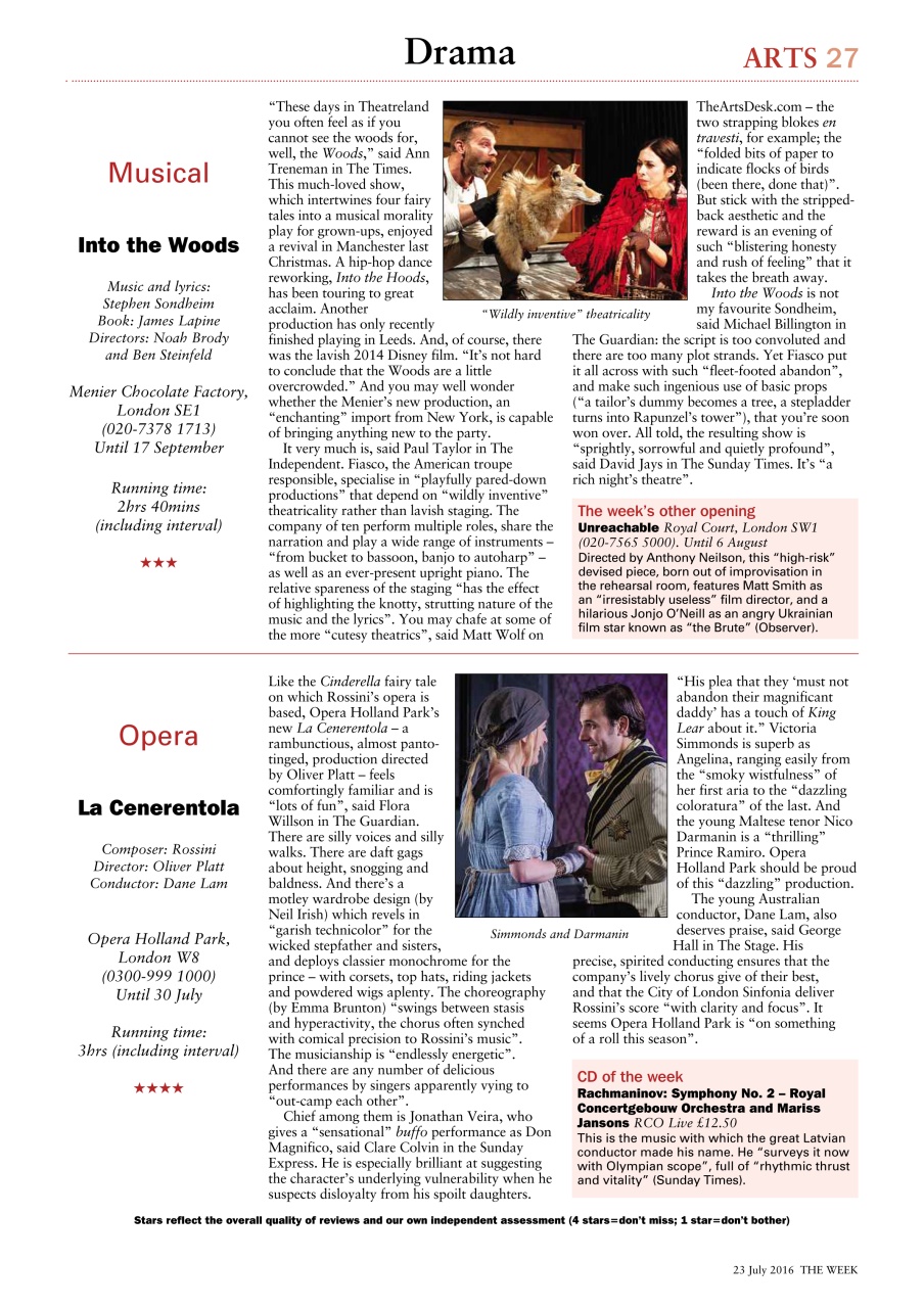 The Week Preview Pages