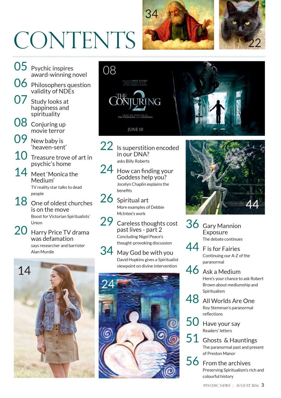 Psychic News Preview Pages