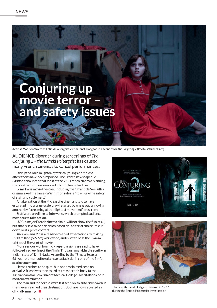 Psychic News Preview Pages