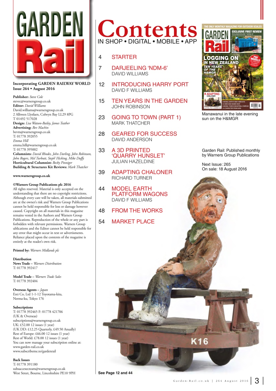 Garden Rail Preview Pages