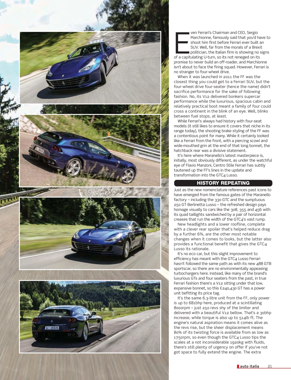 AutoItalia Magazine Preview Pages