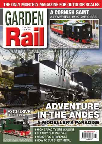 Garden Rail issue July 2016