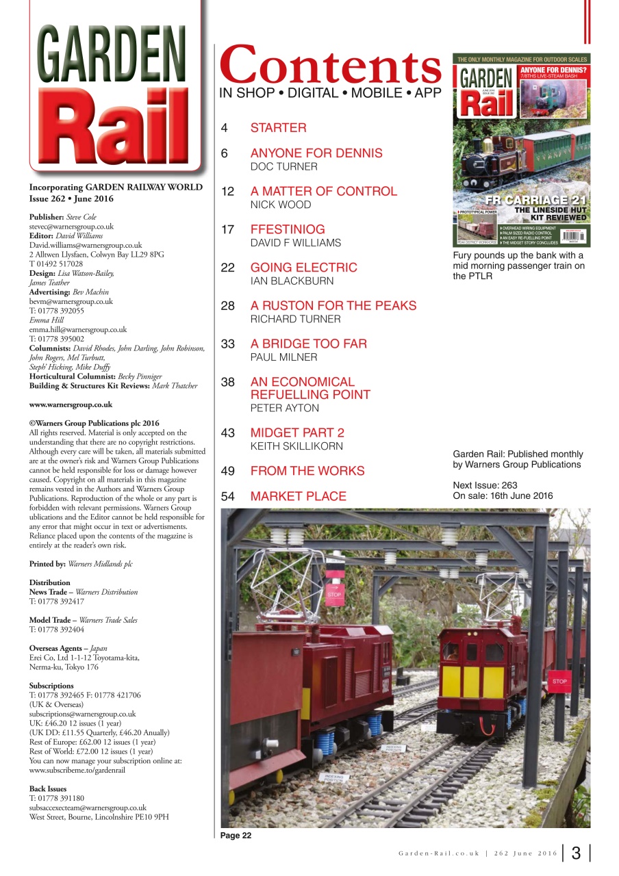 Garden Rail Preview Pages