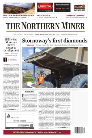 The Northern Miner issue Vol. 102 No. 24