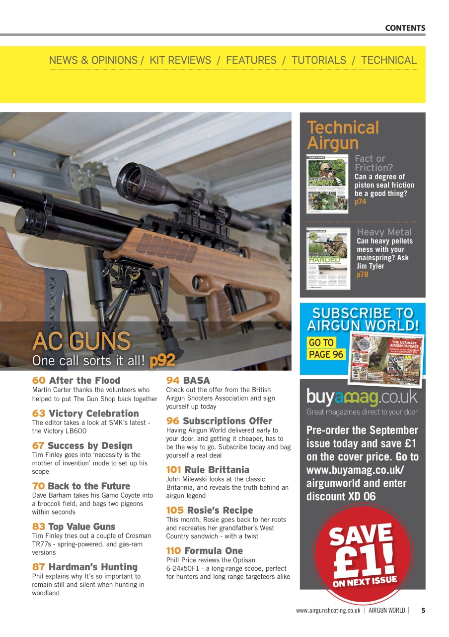 Airgun World Preview Pages