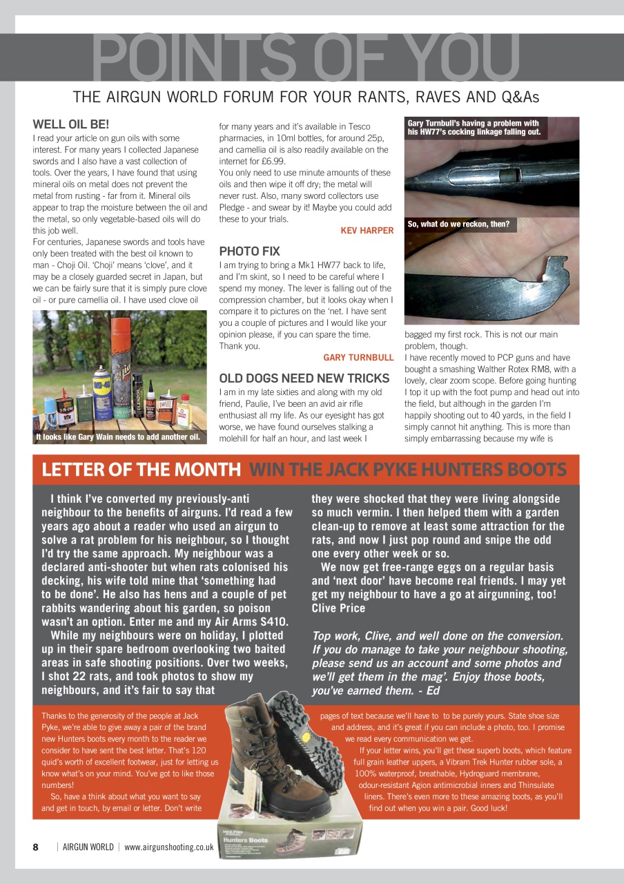 Airgun World Preview Pages