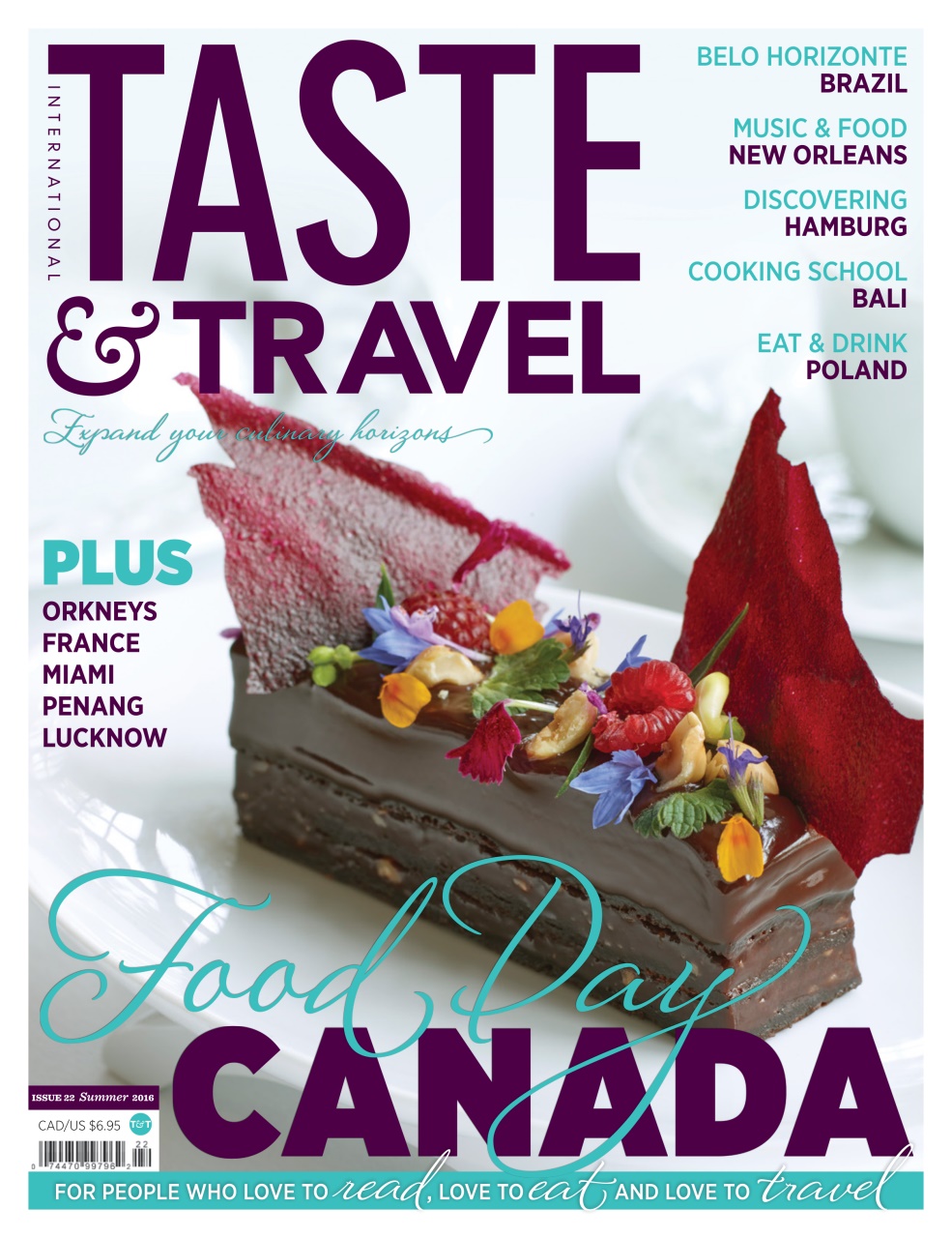 Taste & Travel International Preview Pages