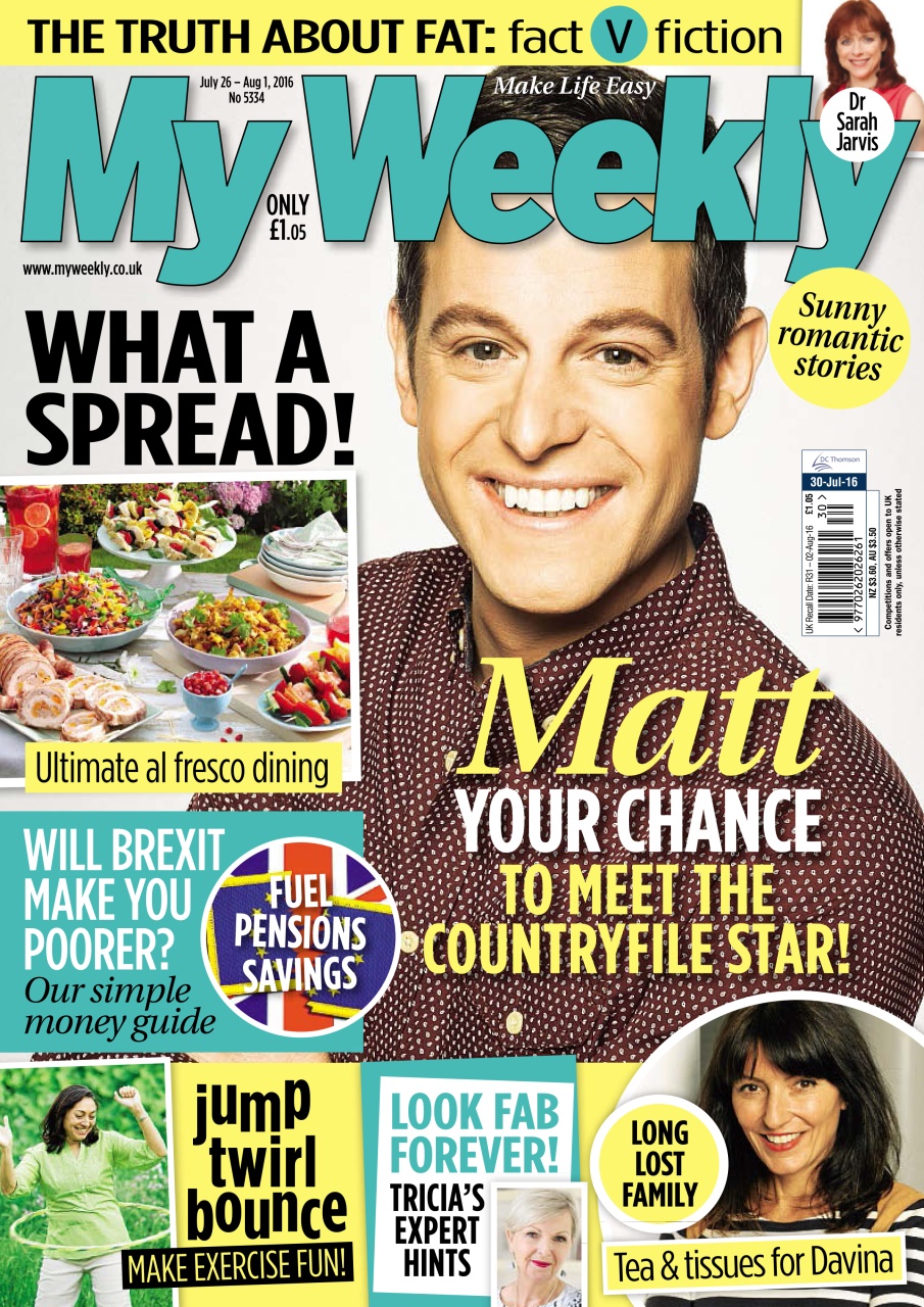 My Weekly Preview Pages